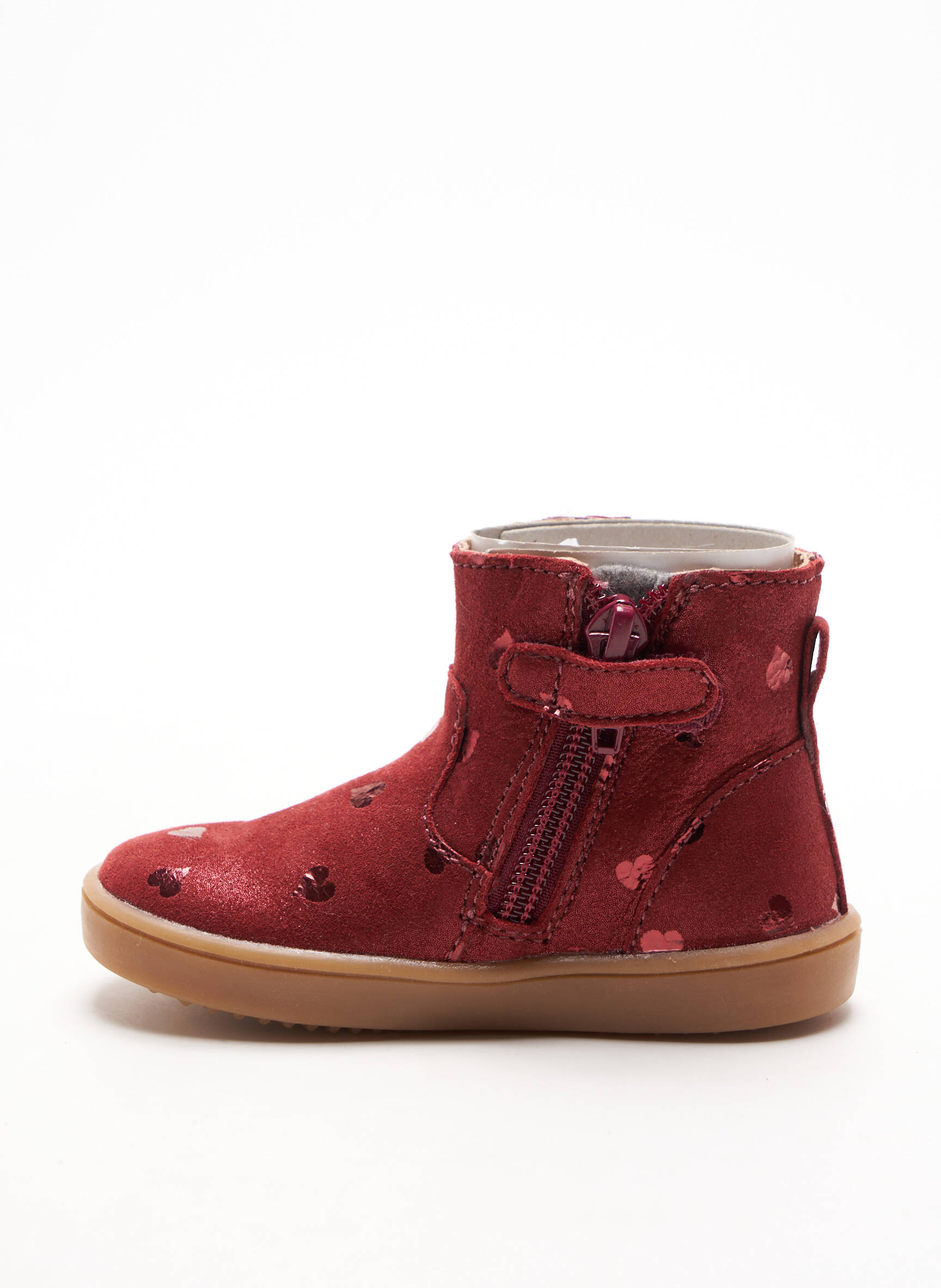 Aster Bottines Fille couleur rouge