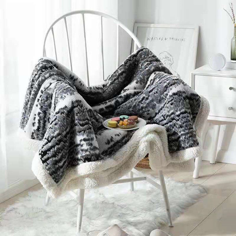 Wohndecke Wohndecke, Kuscheldecke,100/150/160CM Mikrofaser-Decke Wohndecke, XDeer, Wendedecke Sofadecke Tagesdecke Wohndecke Warm Decke