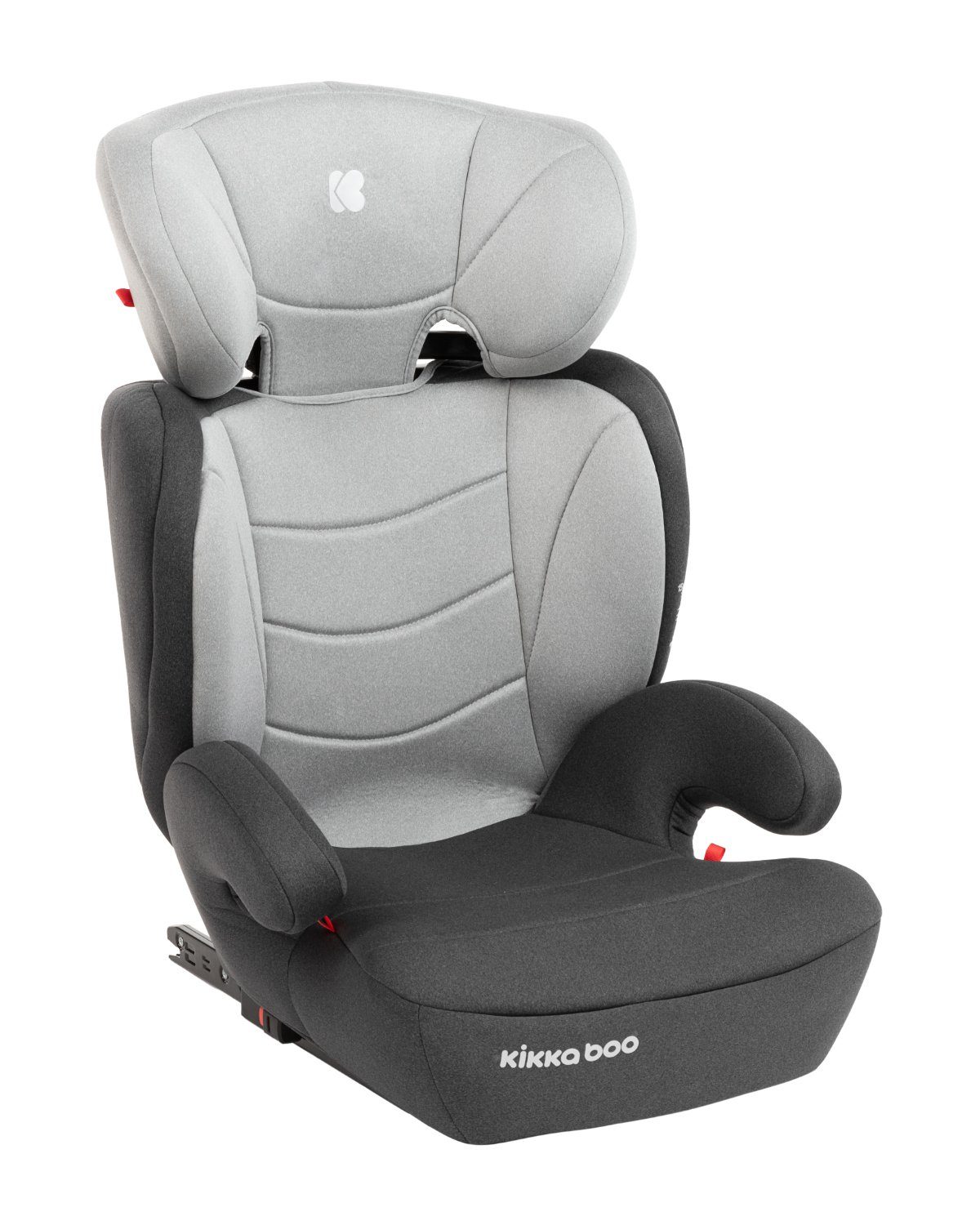 Kikkaboo Kindersitzerhöhung Kindersitz Amaro, bis: 36 kg, Isofix Gruppe 2/3 (15-36 kg) Sitzerhöhung, verstellbar