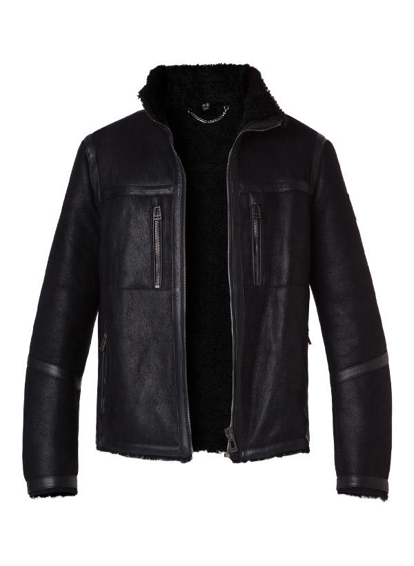 BELSTAFF, Lammfelljacke Tundra, schwarz