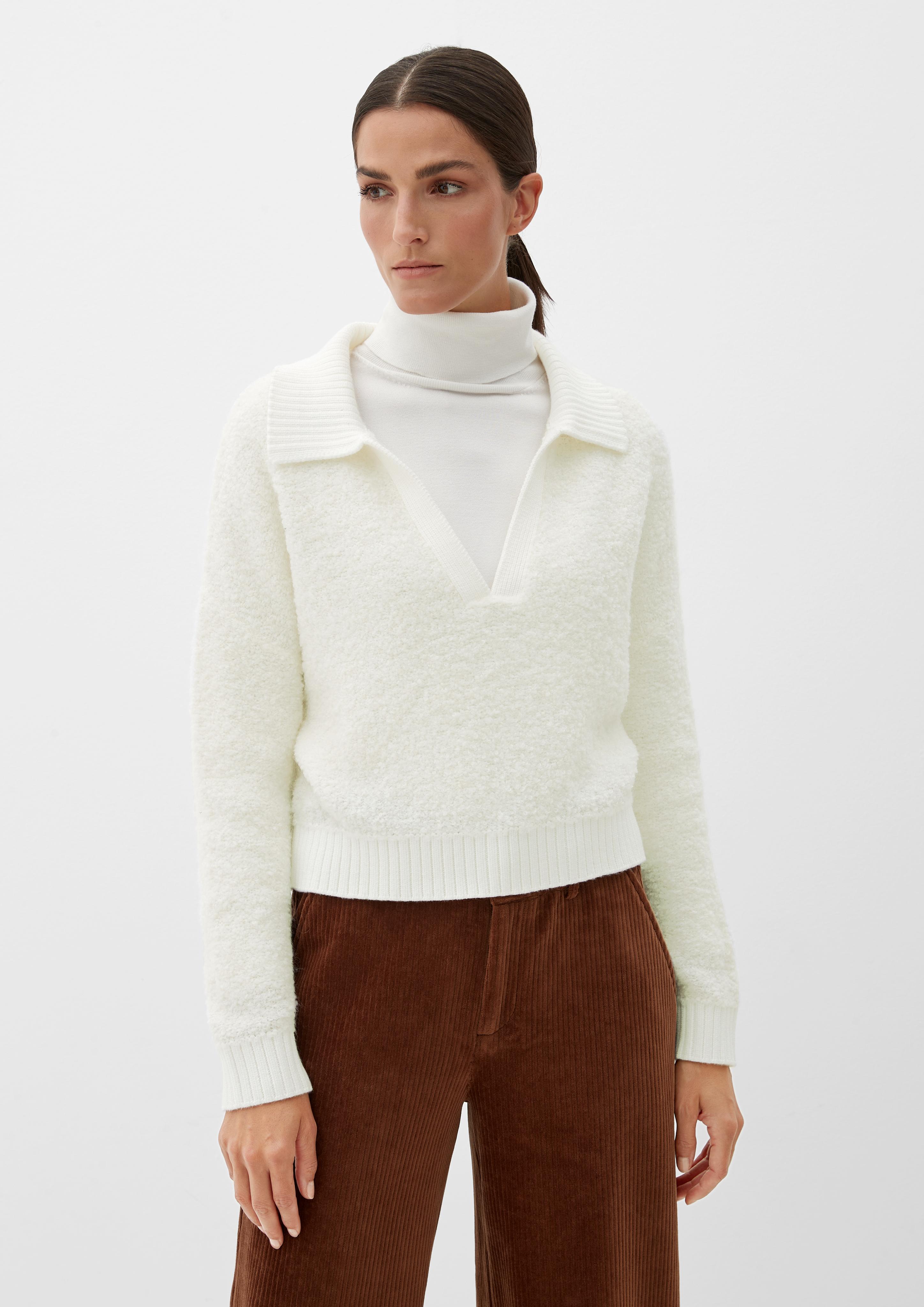 Pullover aus Wollmix mit Alpaka   2121287-0210
