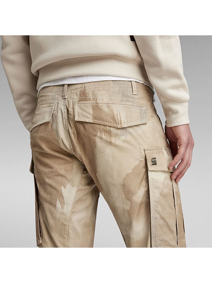 G-Star Cargohose - Tapered fit - in Beige günstig kaufen