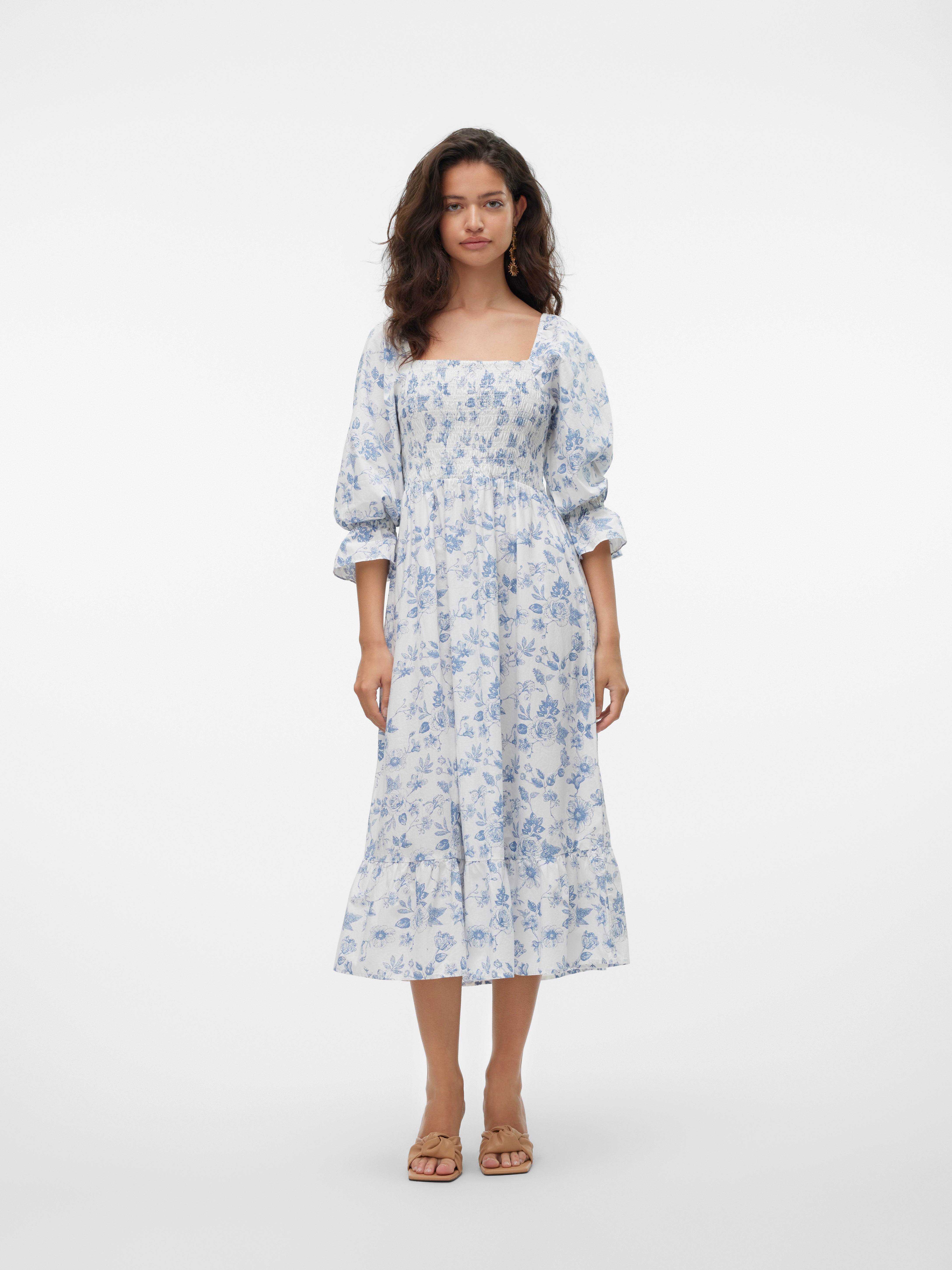 VMNOMIA Langes Kleid