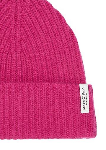 Marc O'Polo Strickmütze mit luxuriöser Kaschmirwolle