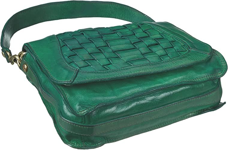 CAMPOMAGGI Handtaschen grün Handbag flap M