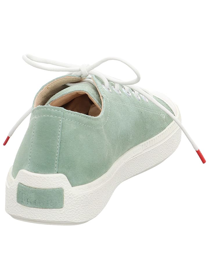 Think! Leder-Sneakers in Grün günstig kaufen