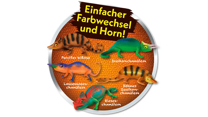 Blue Ocean - Planet WOW Farbwechsel-Chamäleons, 1 Stück, sortiert