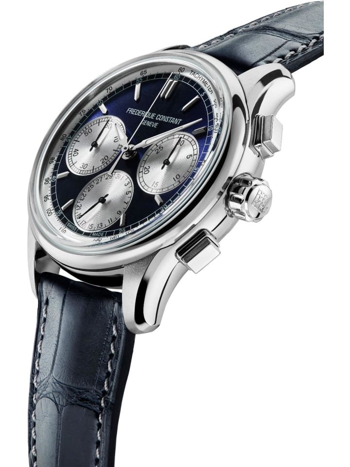 Frederique Constant Uhr in Blau günstig kaufen onesize
