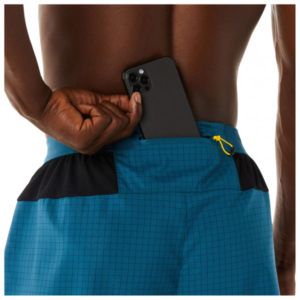 Asics - Fujitrail Logo Short - Laufshorts