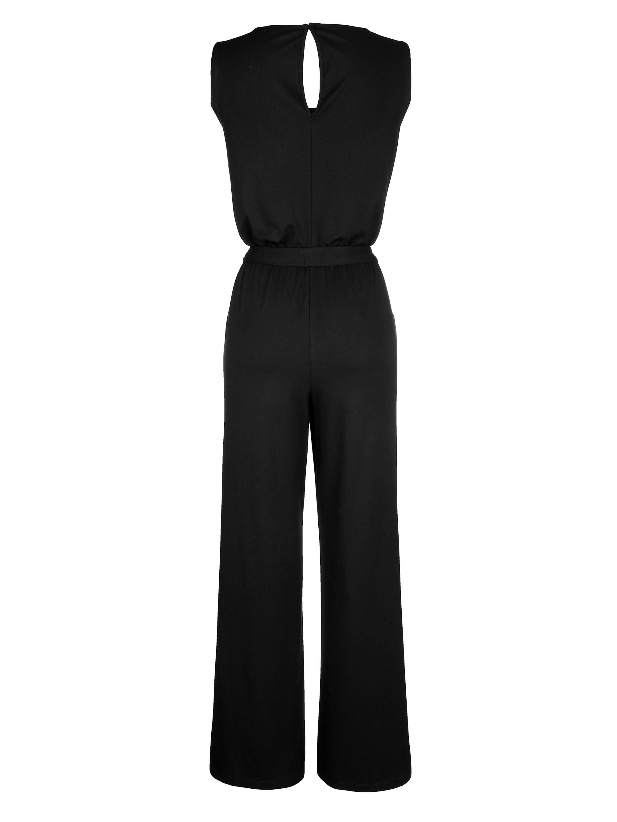 Alba Moda Overall Overall mit elegantem Bindegürtel für eine perfekte Taillenform