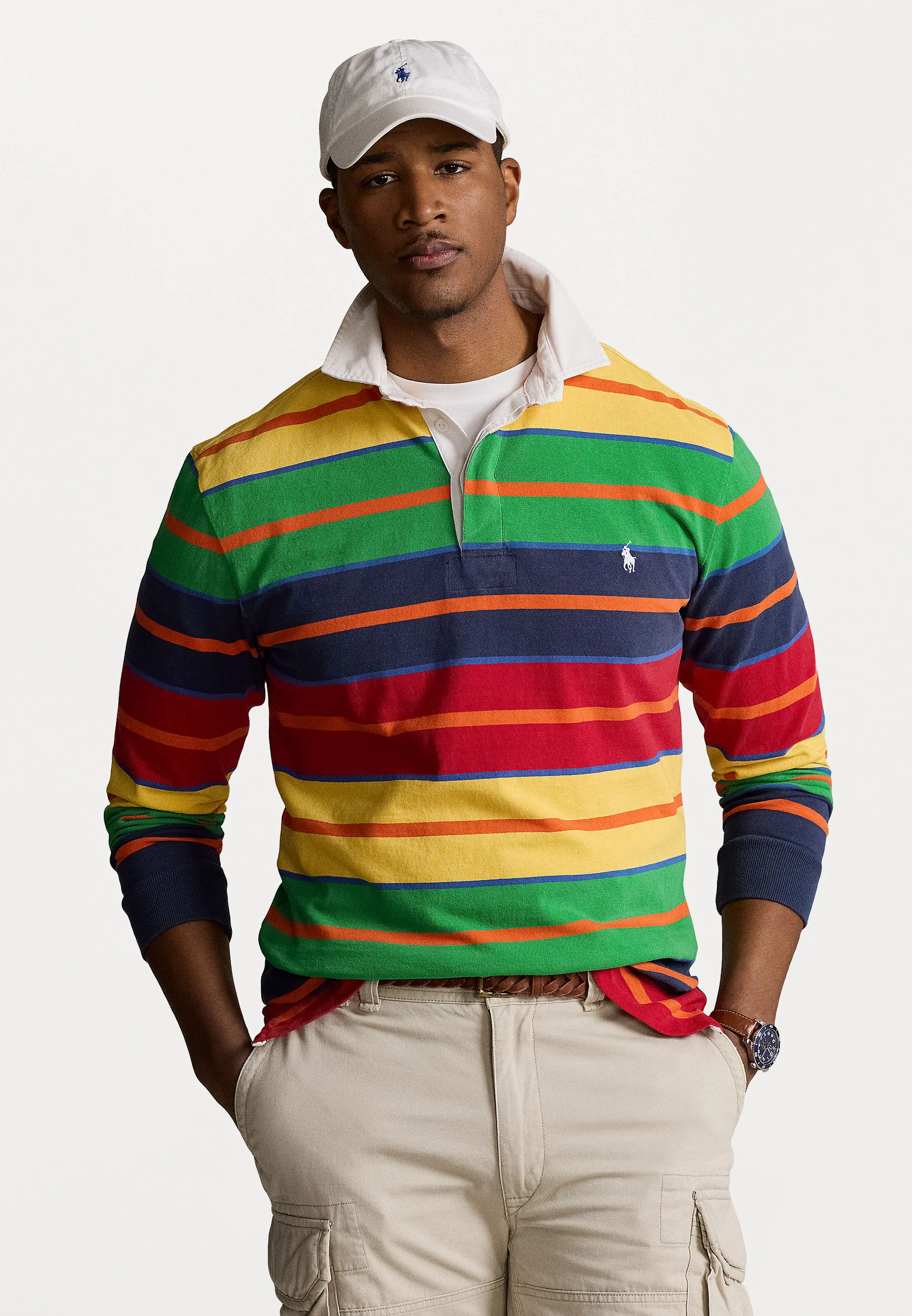 Polo Ralph Lauren Big & Tall Camiseta de manga larga de rugby