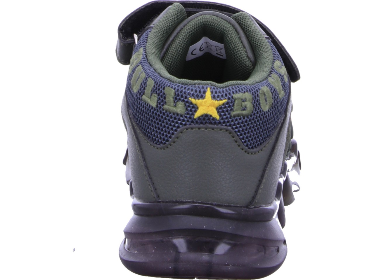 DIVERSE Jungen Halbschuhe grün T-Rex Mid