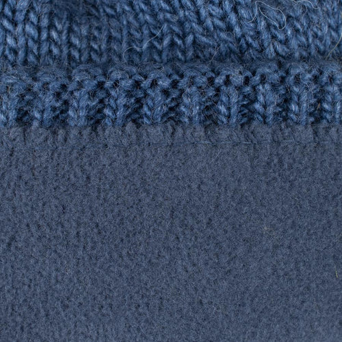Blue Fleece Indian Hat