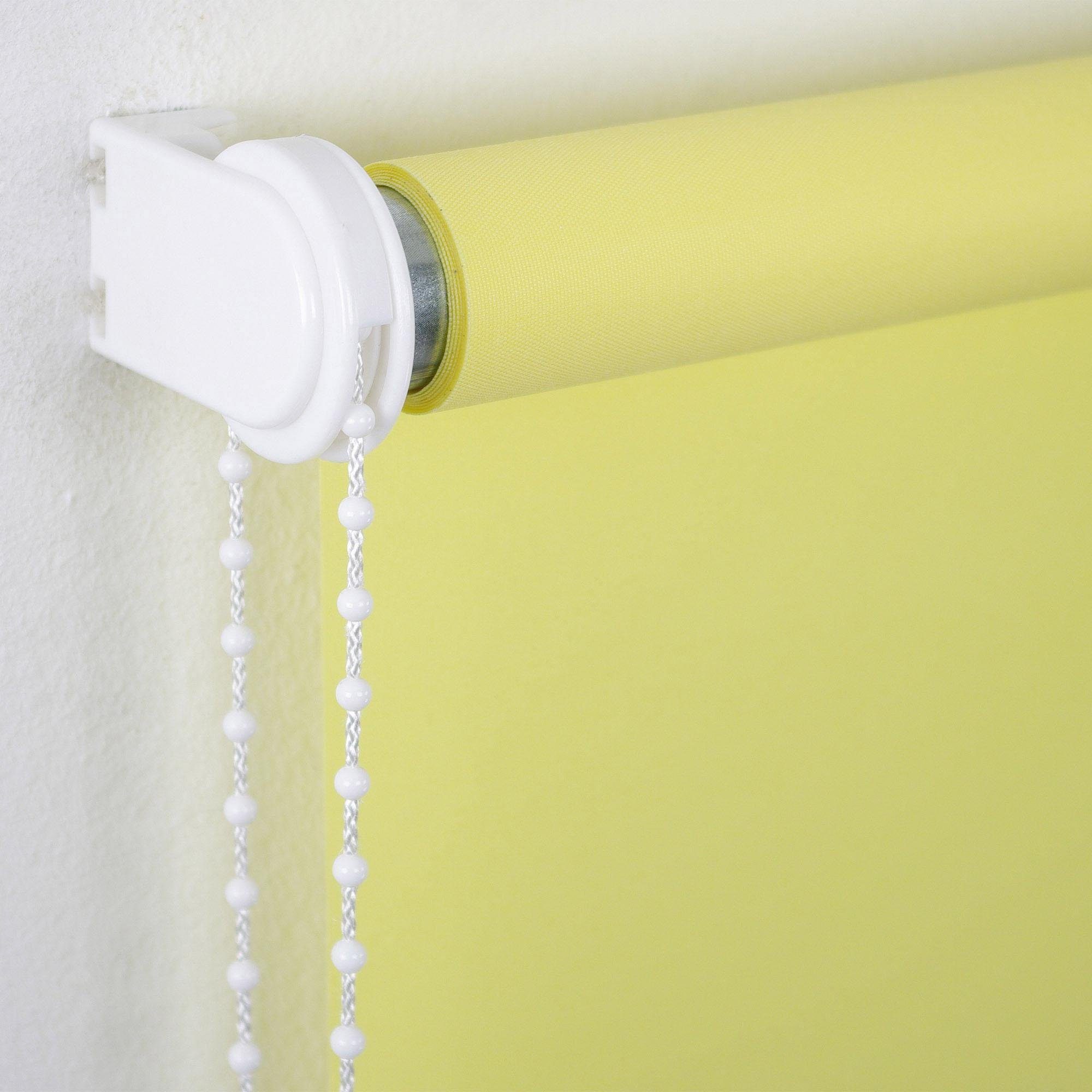 Seitenzugrollo Easy, Liedeco, Lichtschutz, freihängend, verschraubt, Seitenzugrollo Easy