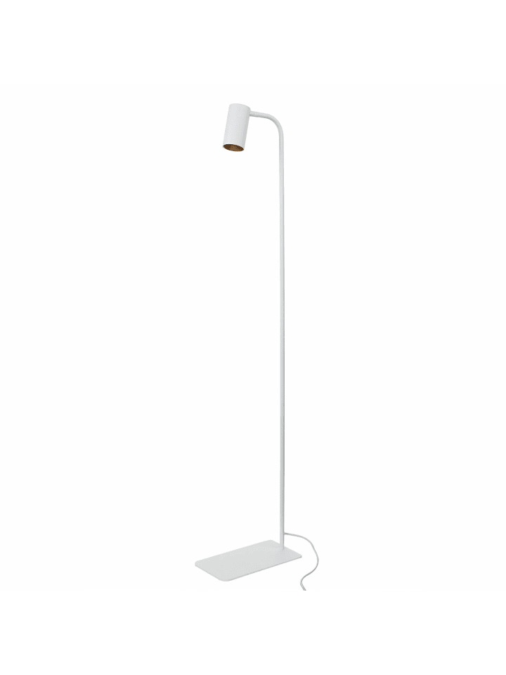 Licht-Erlebnisse Stehlampe in Weiß Gold günstig kaufen onesize