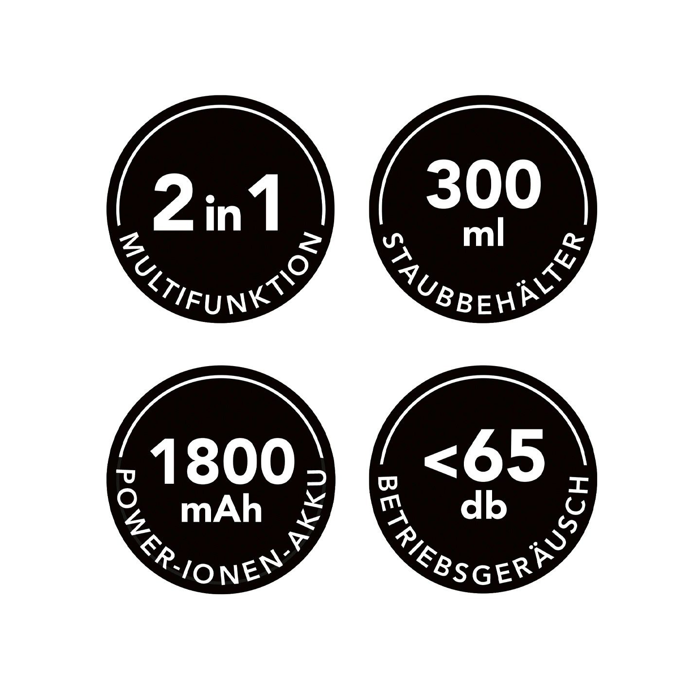 MAXXMEE Saugroboter Teppichen & Hartböden - 14W - weiß/schwarz, 14 W, bis 60 Min. in Weiß