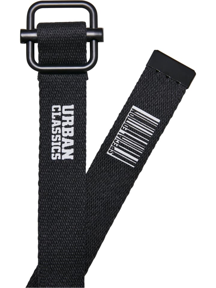 Urban Classics Urban Classics Gürtel in black/green günstig kaufen onesize