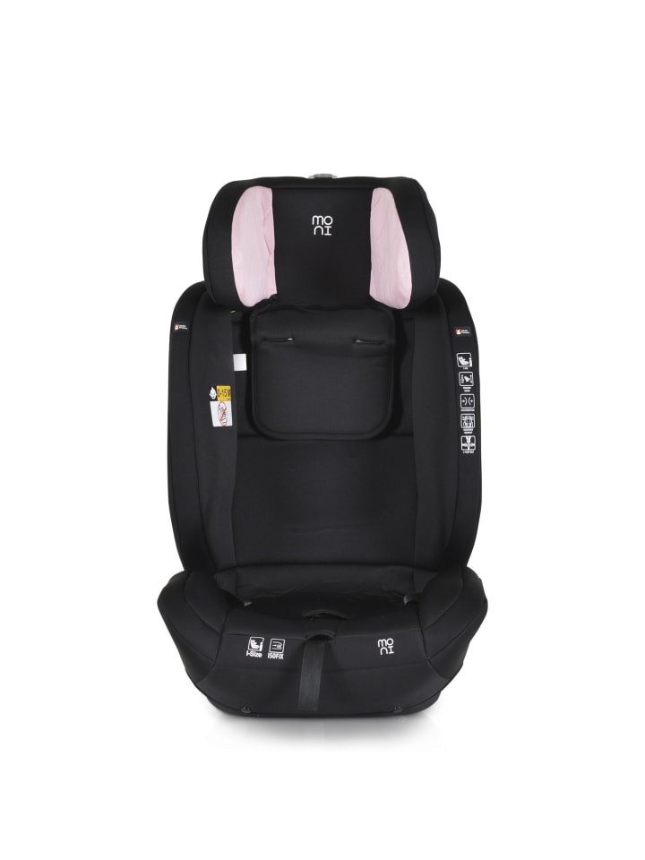 Moni Kindersitz i-Size i-Safe in rosa günstig kaufen onesize