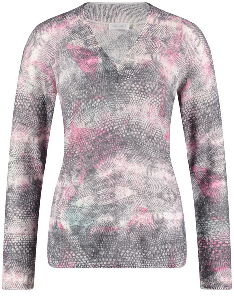 Pullover mit Allover-Muster