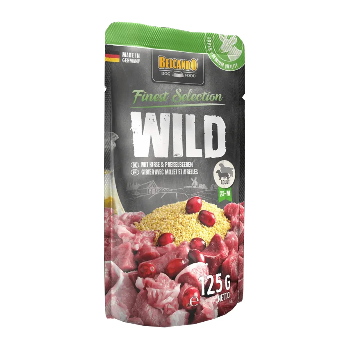 Belcando Finest Selection Wild mit Hirse & Preiselbeeren
