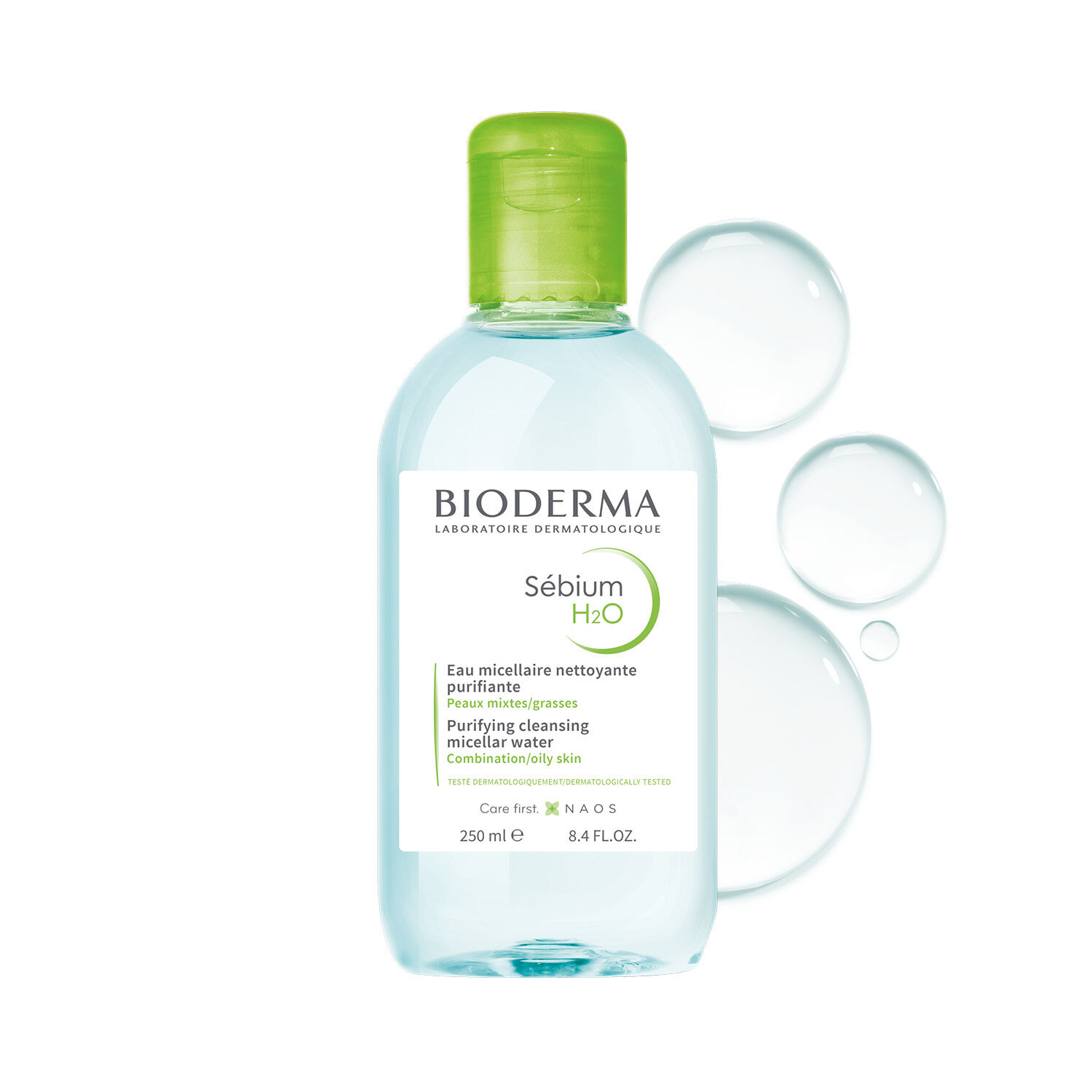 Bioderma Sébium H2O Eau Micellaire Purifiante - Peaux Mixtes à Grasses