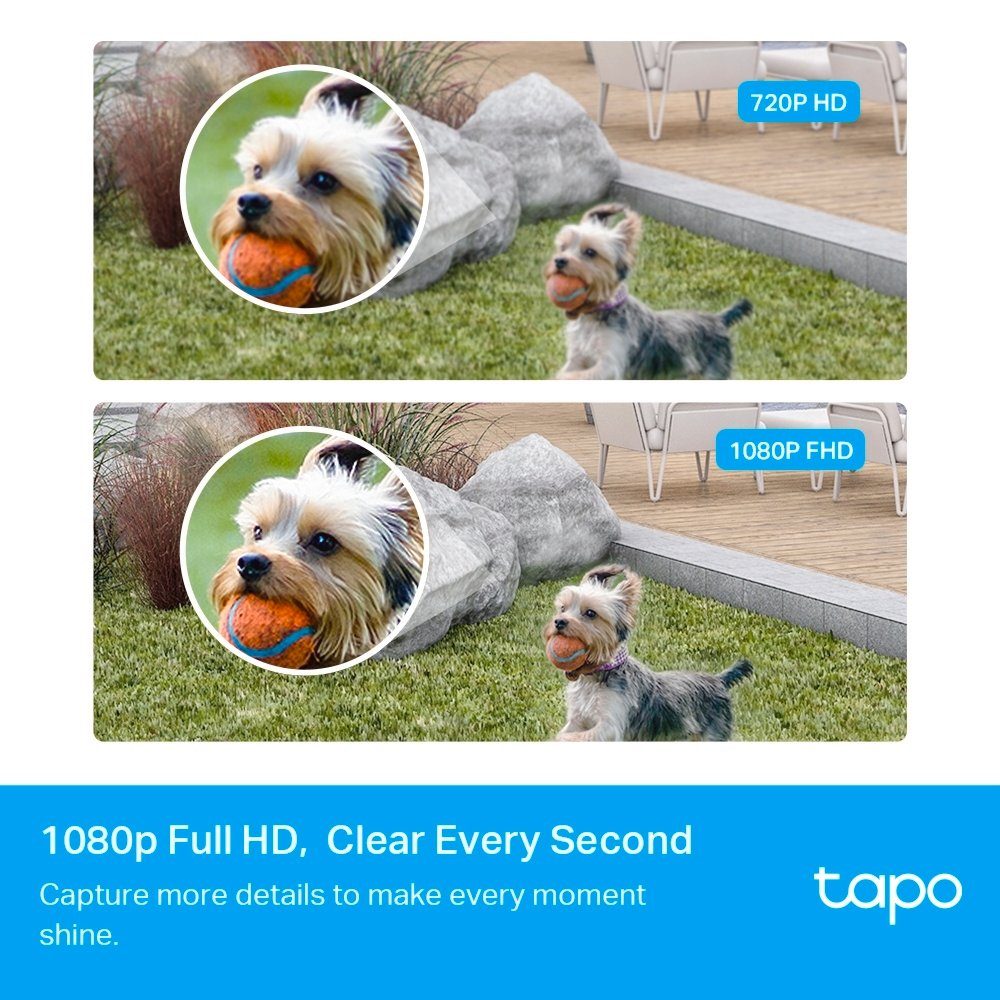 TP-Link Tapo C400S2 Smart Wire-Free Security IP Kamerasystem Überwachungskamera (Außenbereich)