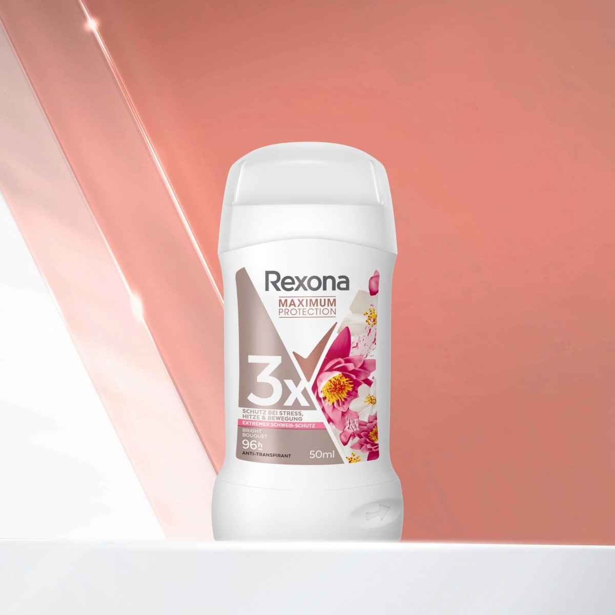 Antitranspirant Deostick Maximum Protection Bright Bouquet, 50 ml
