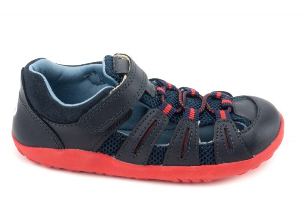 bobux step-up ~ Summit Sandale ~ Navy & Red