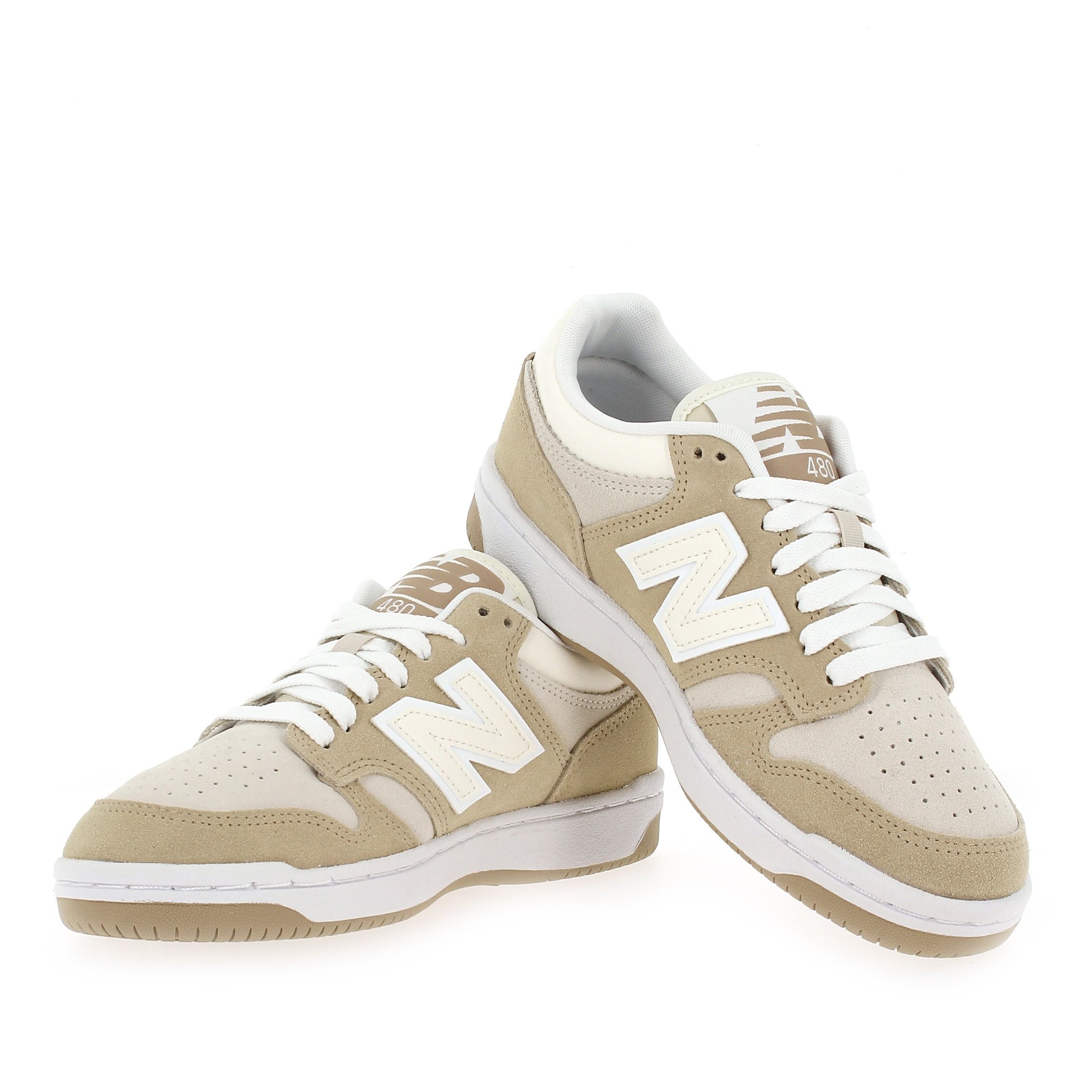 New Balance  BB480LEA - Beige Crème