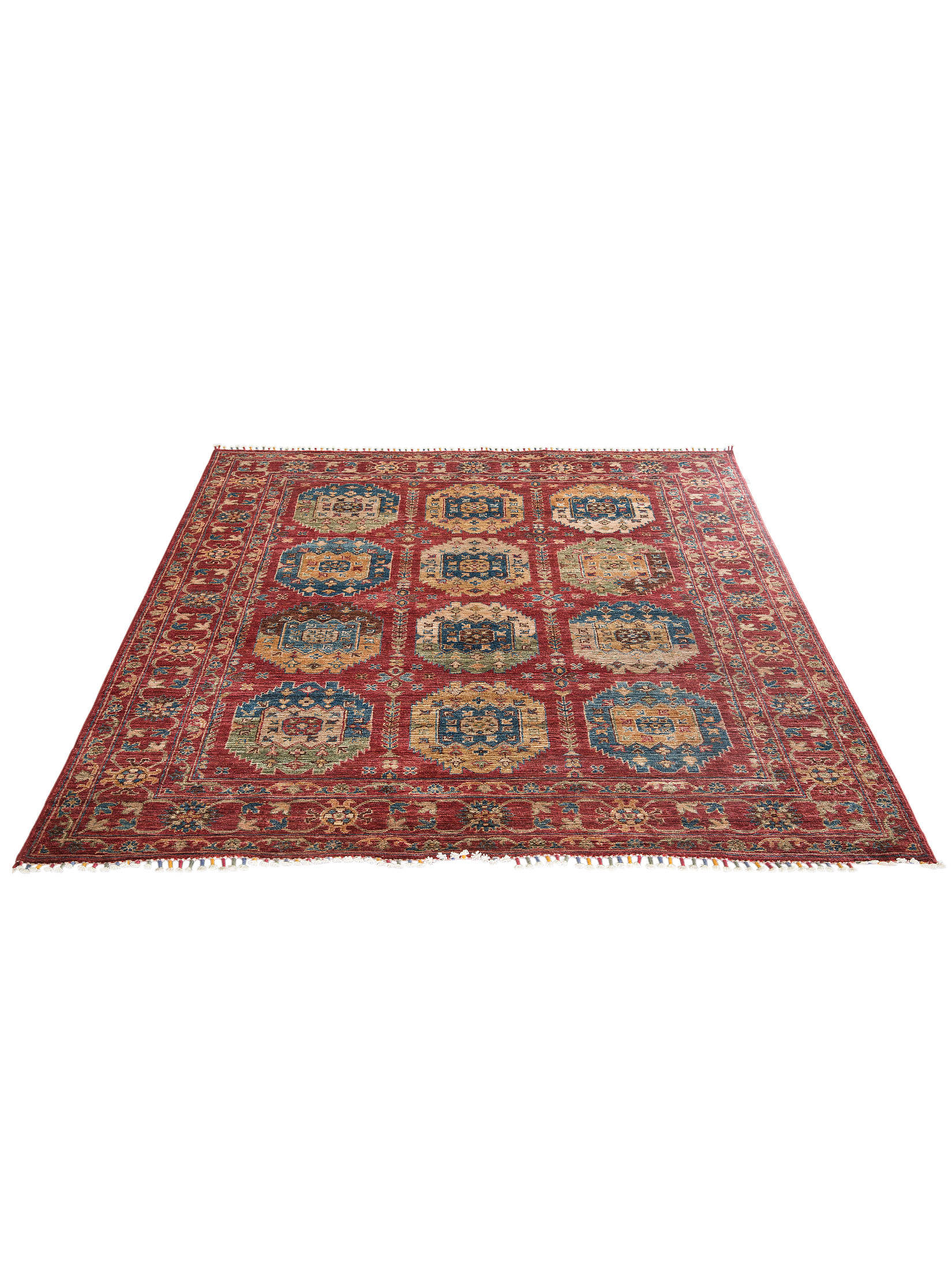 Kazak Ghazni ca. 155 x 198 cm, Unikat / Einzelstück