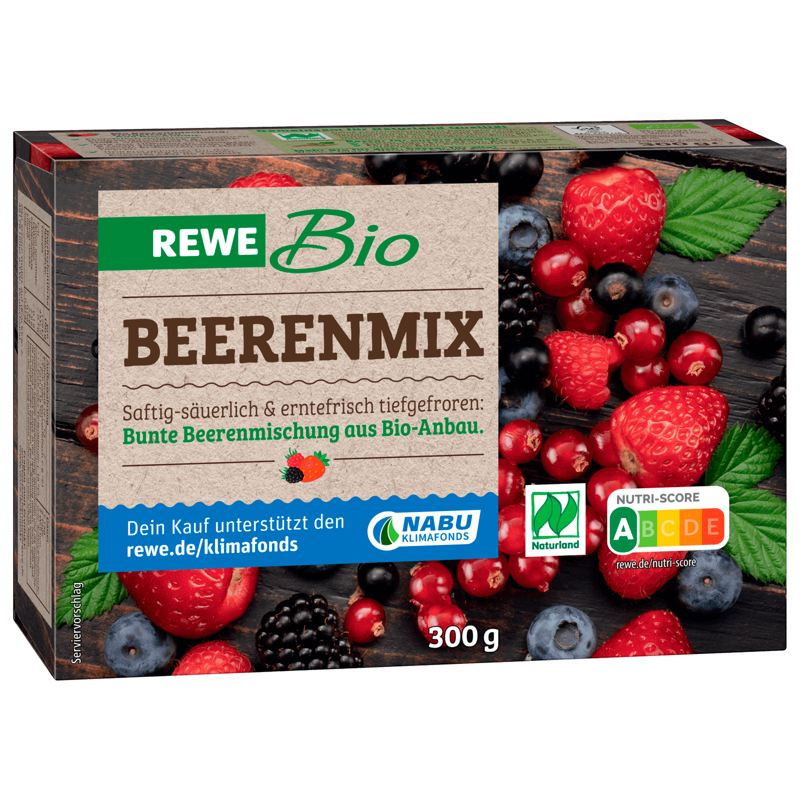 REWE Bio Beerenmix tiefgefroren 300g