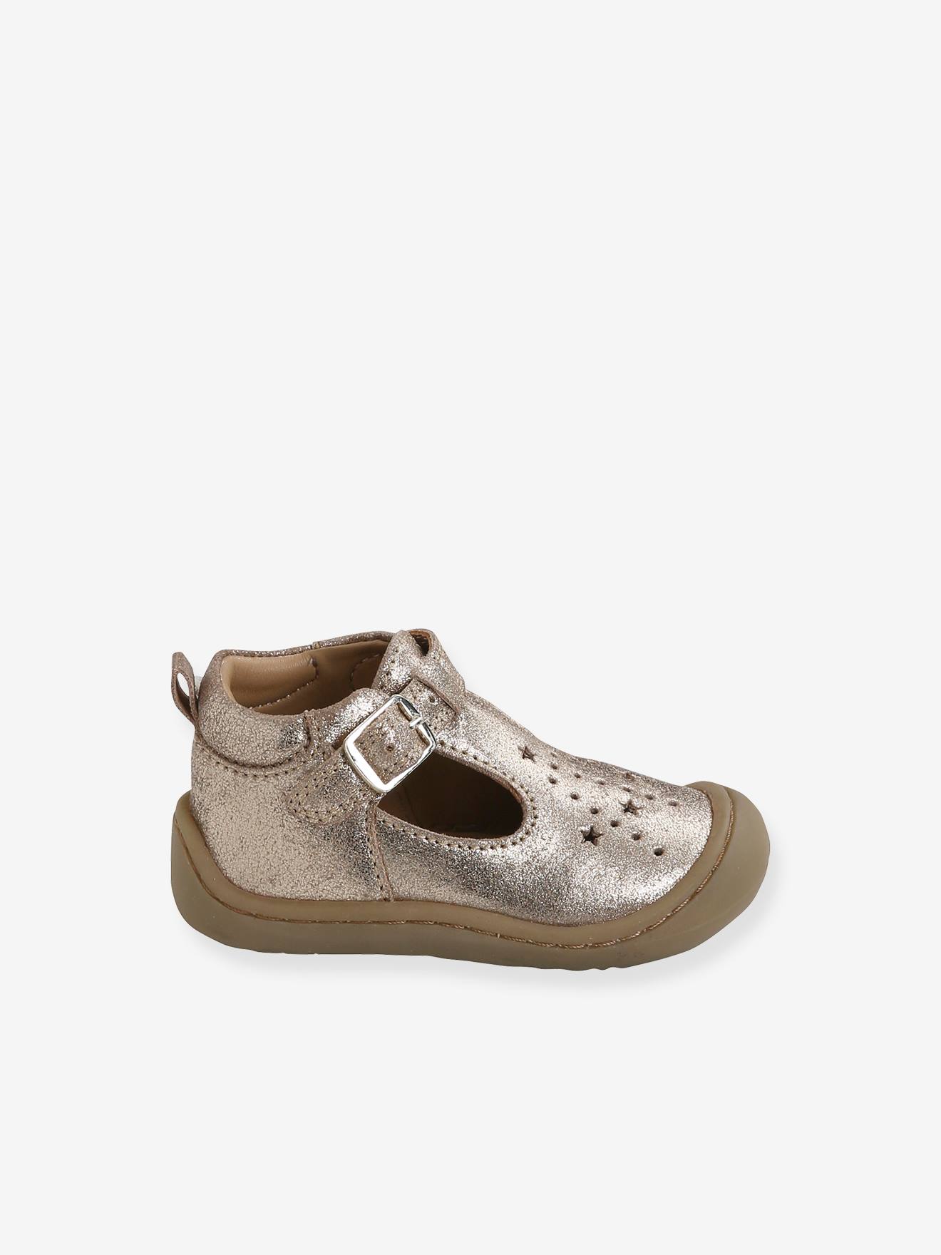 Vertbaudet Baby Lauflernschuhe - gold