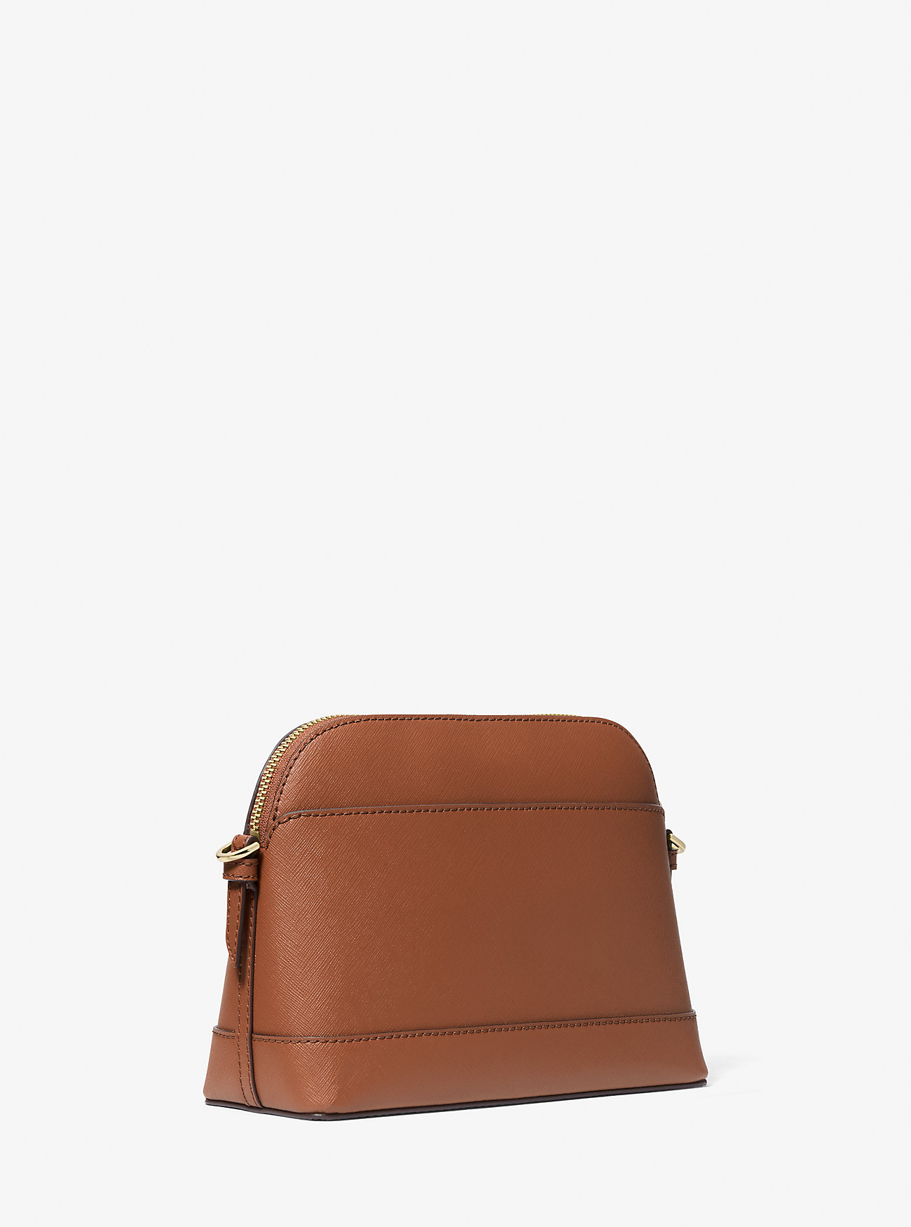 Duża torba typu crossbody z kopułką ze skóry saffiano – LUGGAGE