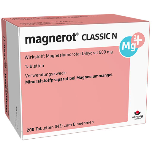 MAGNEROT CLASSIC N Tabletten  200 St  Tabletten
