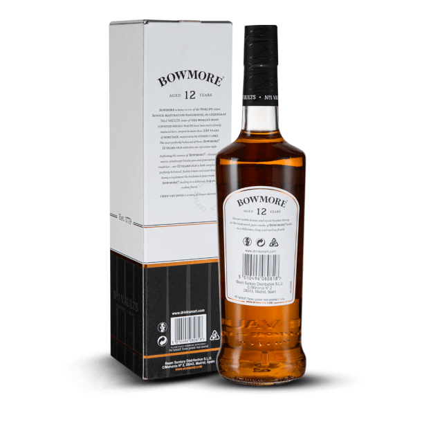 Bowmore 12 Ans 40%