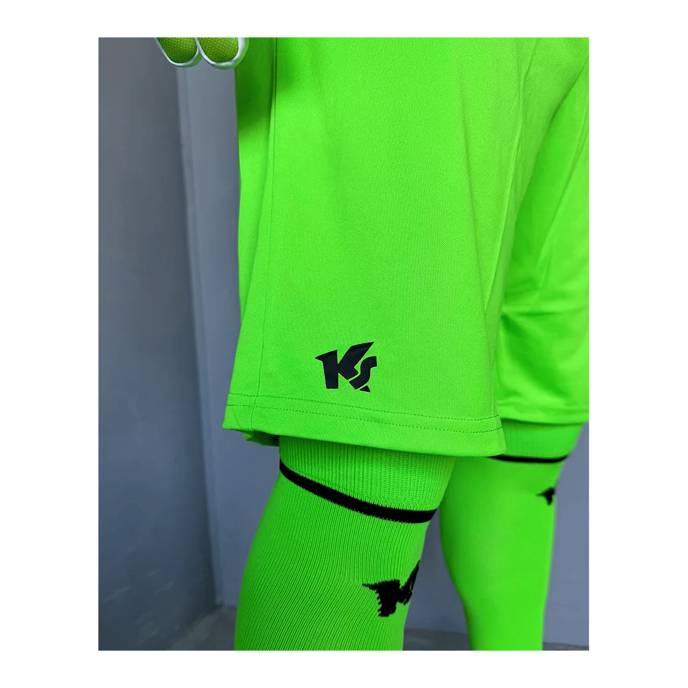 KEEPERsport Torwart Trikot Set Kids Grün F558