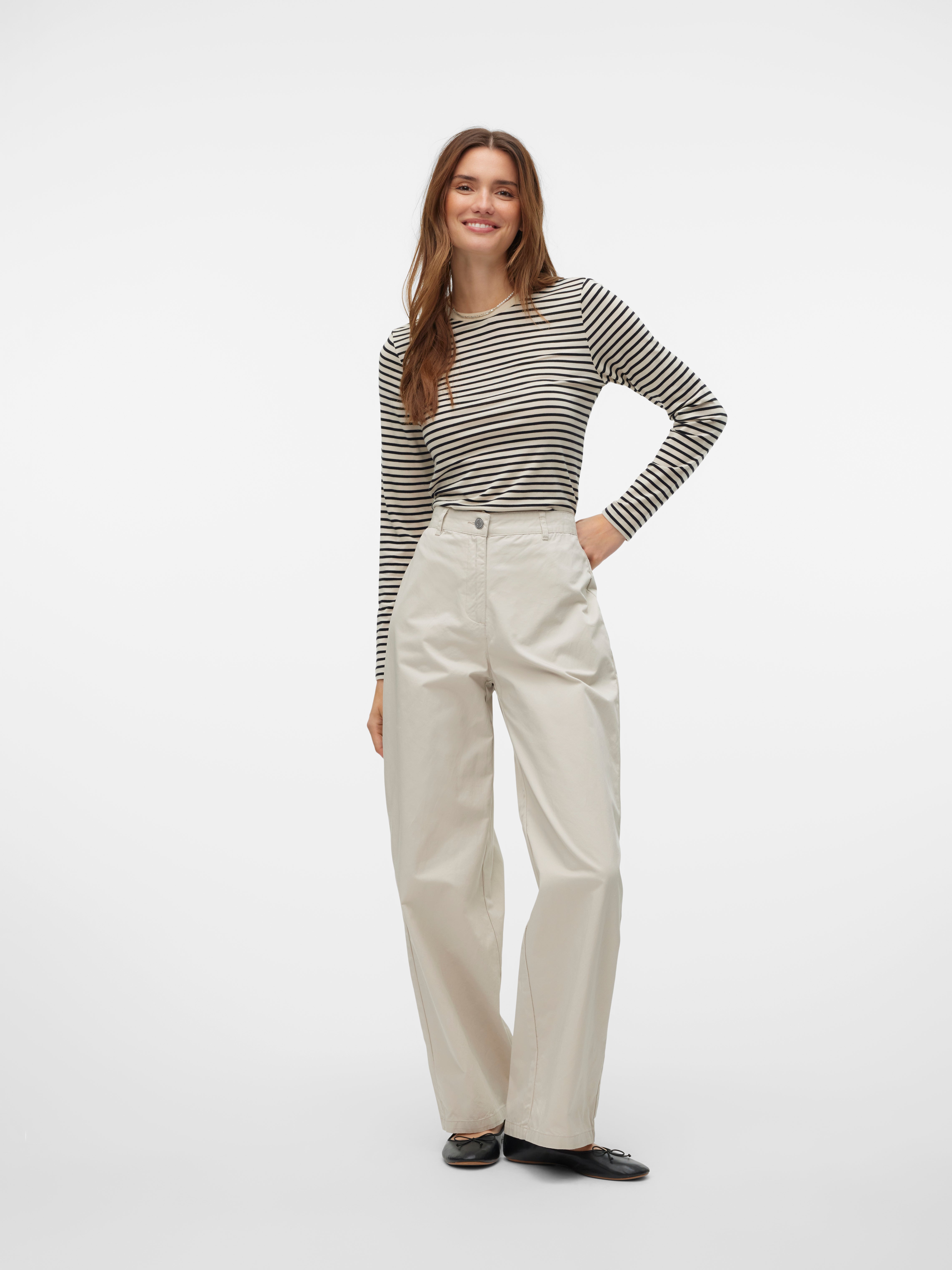 VMCHRIS Hohe Taille Hose