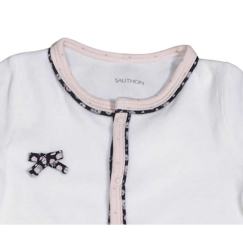 Pyjama velours Miss fleur de lune