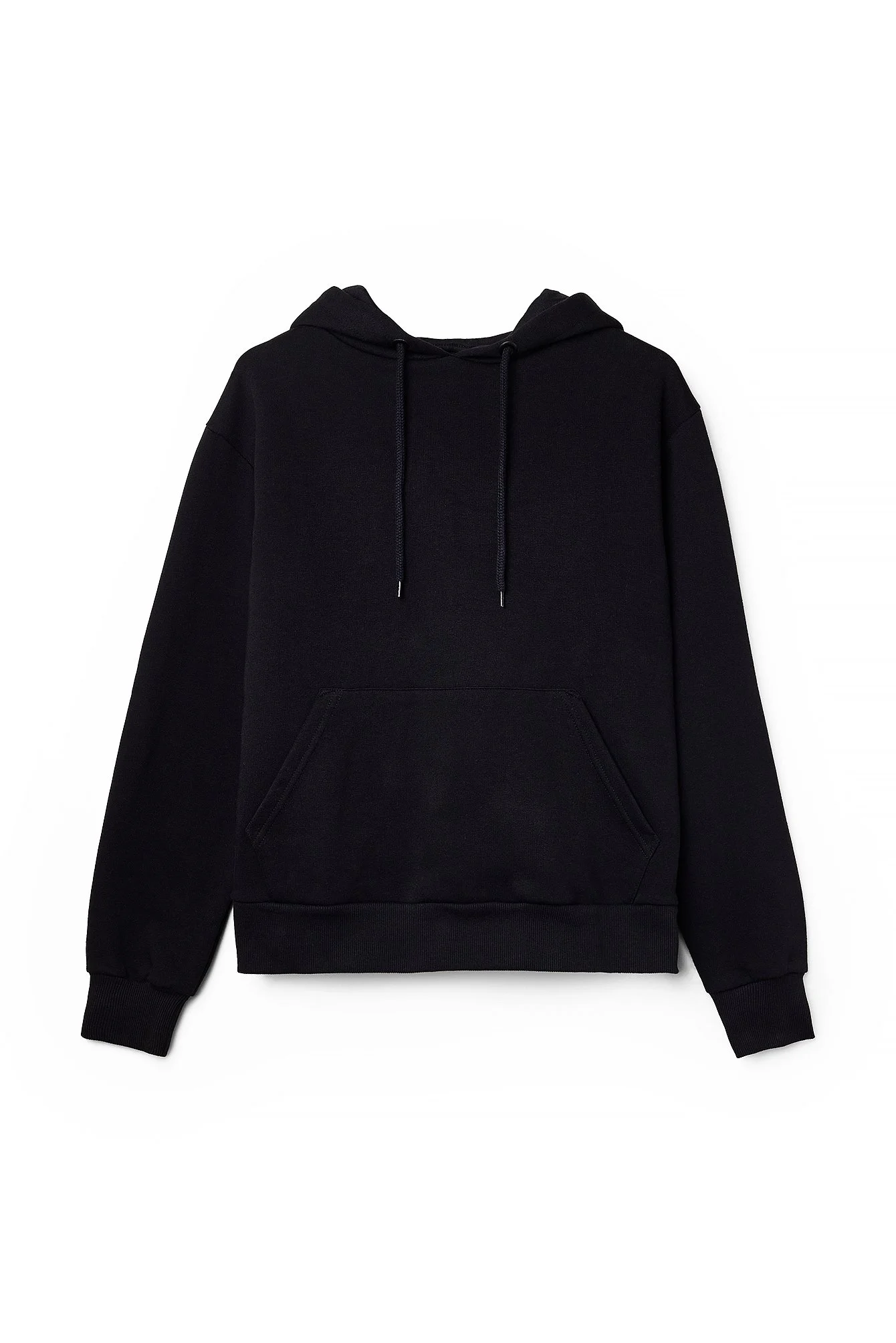 Übergroßer gebürsteter Kapuzenpullover