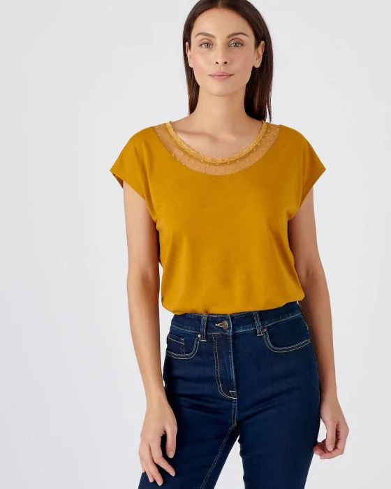 T-shirt Thermol'love tulle plumetis