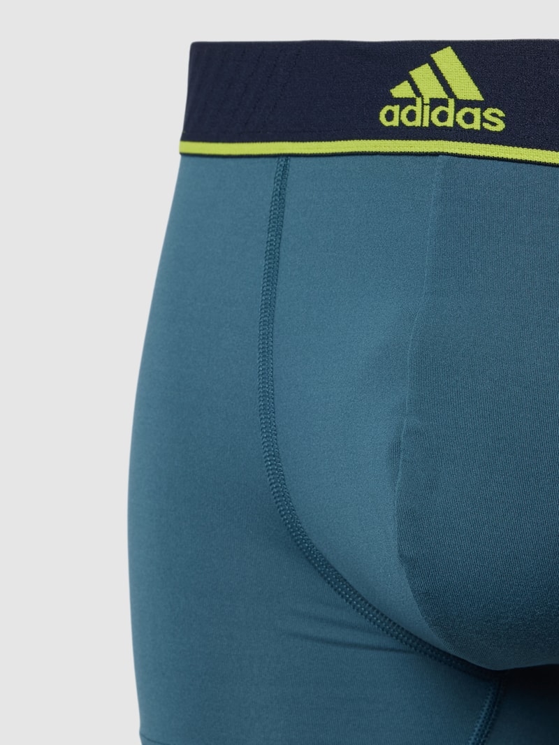 Trunks mit Label-Details in neon gelb