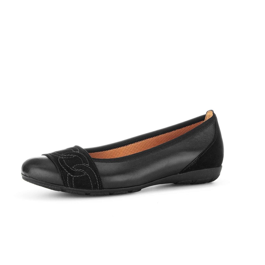 Gabor fashion Sportliche Ballerina schwarz