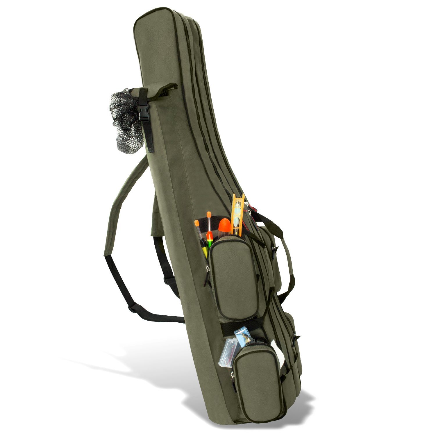 Arapaima Fishing Equipment Angelrutentasche rise (1-tlg), 2-Fach Rutentasche Angeltasche