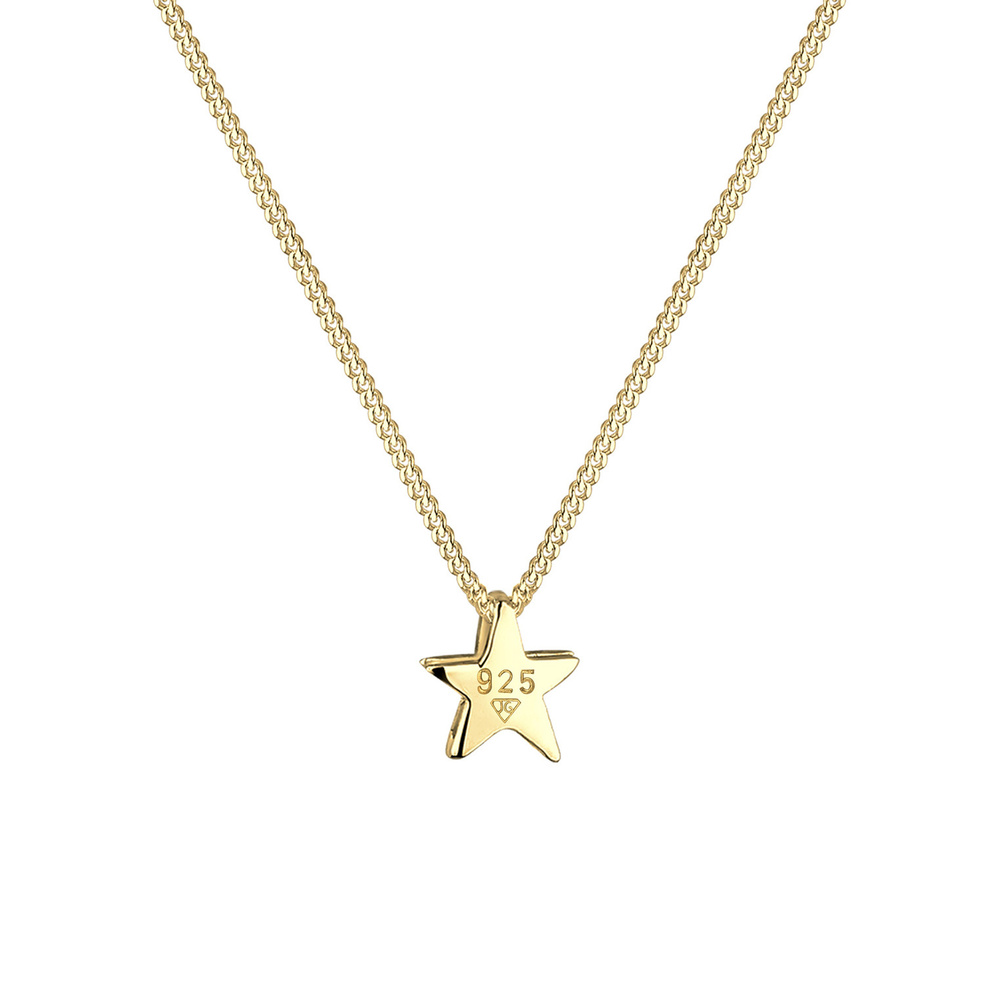 Elli Elli Collier Femmes Pendentif Étoile Filigrane Astro en Argent Sterling 925 Bijoux
