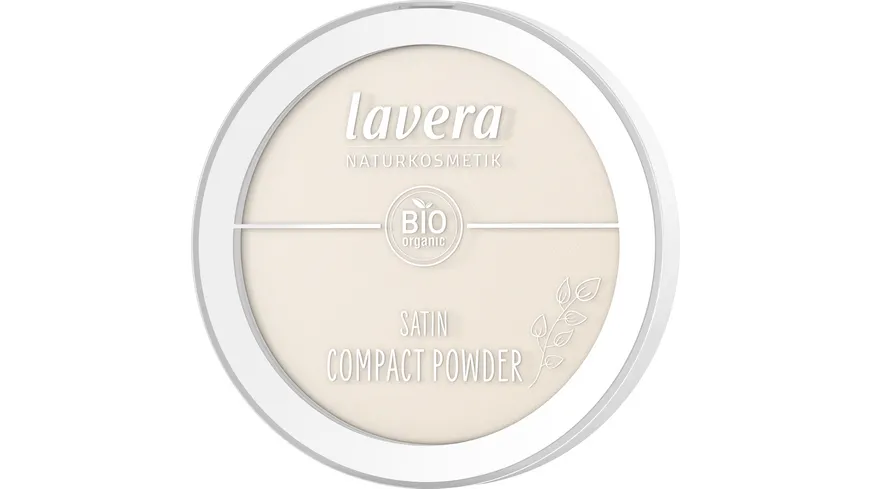 lavera Satin Compact Powder 9.5 g 01 - LIGHT