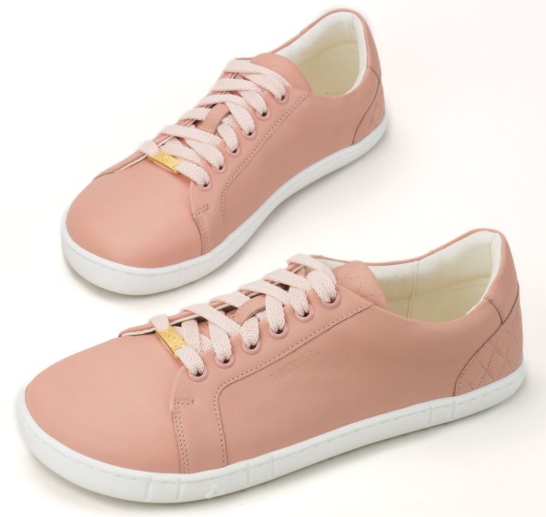 Antal ~ Amada Leder Sneaker ~ Pfirsich