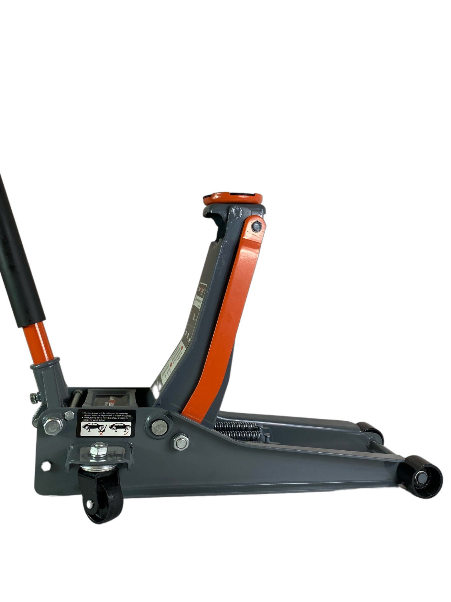 KrafTWelle Werkzeuge Rangierwagenheber Kraftwelle 4T Rangierwagenheber 75-500mm Hydraulik Doppelkolben, max. Hubhöhe: 50,00 cm