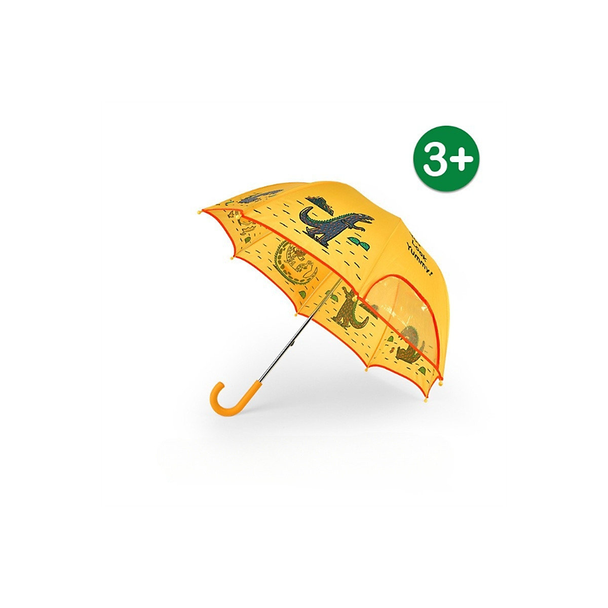 Cartoon Regenschirm mit langem Griff Langstieliger Sonnenschirm mit Einklemmschutz, geeignet für Kinder Regenschirme