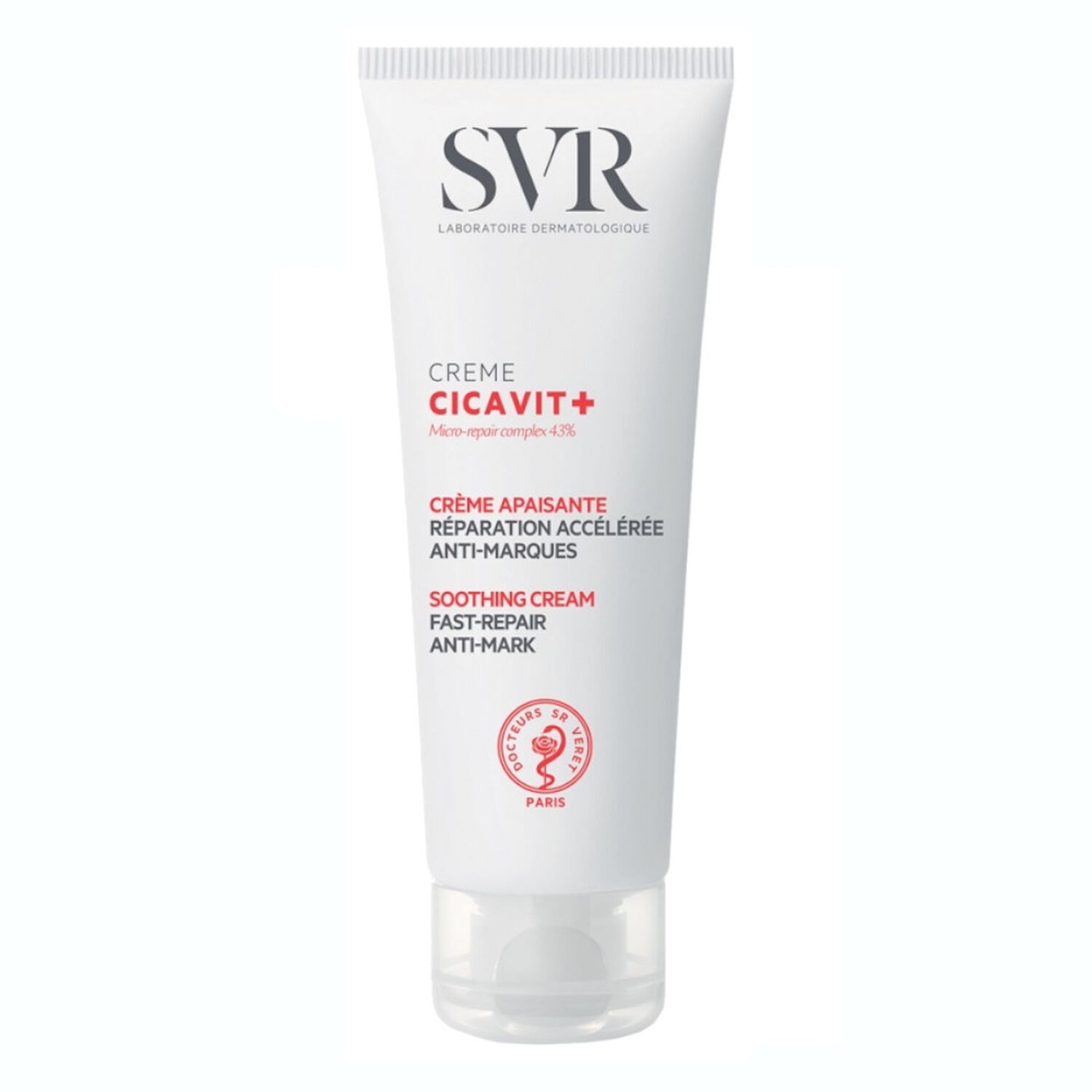 SVR Cicavit+ Crème Apaisante Réparation Accélérée Anti-Marques 40 ml