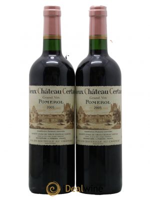 Vieux Château Certan  2005 - Lot de 2 Bouteilles